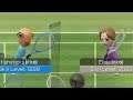 playing ELISA in wii sports tennis raging and funny moments