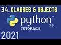 Python 3.9 Tutorials: Classes And Objects In Python | Object Oriented Programming | Python OOPS