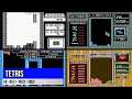 TETRIS NINTENDO GB NES1 NES2 SNES 4 on 1 SPLITSCREEN GAME COMPARISON 60 FPS HD 1984 SPLIT-STEVE !!!