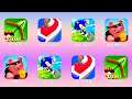 ARCHERO, Cube Surfer, Sonic Dash, Coin Master, Walkthrough (iOs, Android) | Power of Gameplay