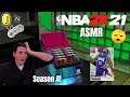ASMR Gaming NBA 2K21 MyTeam Season 4 Review! (Whisper + Controller Sounds)