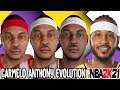 Carmelo Anthony Ratings and Face Evolution (NBA 2K4 - NBA 2K21)