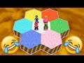 "Mario Party 2 Minigames" Stadium Mode Mario Vs Luigi Vs Peach Vs Yoshi
