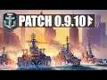 PATCH 0.9.10 - Moppelalarm und Halloweenevent! - World of Warships | [Patch] [Deutsch] [60fps]