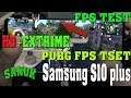 Samsung S10 Plus Pubg Mobile Sanuk FPS test