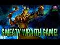 SWEATY WRAITH GAME! (intense) - Dead by Daylight!