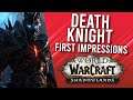Death Knights In Shadowlands Alpha! First Impression - WoW: Shadowlands Alpha
