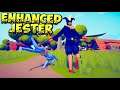 Enhanced Jester vs Every Unit - TABS MODS GAMEPLAY