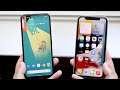 Google Pixel 5a Vs iPhone 11! (Comparison) (Review)