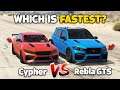 GTA 5 ONLINE - CYPHER VS REBLA GTS (WHICH IS FASTEST?)