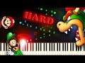 In The Final (from Mario & Luigi: Bowser's Inside Story) - Piano Tutorial