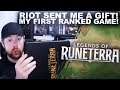 RIOT SENT ME A GIFT! + MY FIRST RANKED GAME! | LoR | Legends of Runeterra