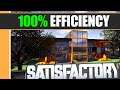 100% Efficient Heavy Modular Frame Factory   Satisfactory Early Access