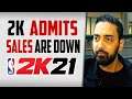 2K ADMITS SALES ARE DOWN - ATTEMPTS TO TAKE ADVANTAGE OF COMMUNITY...