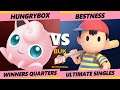 Buk Invitational Winners Quarters - BestNess (Ness) Vs. Hungrybox (Jigglypuff) Smash Ultimate - SSBU