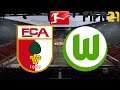 FIFA 21 | FC AUGSBURG vs. VFL WOLFSBURG | BUNDESLIGA ◄FCA #22►