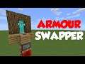 How to make an Armor swapper in MINECRAFT!!!