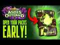 How to Open Your Outland Packs EARLY & My Pack Opening! - Ashes of Outland - Hearthstone Expansion