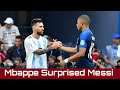 Kylian Mbappe surprised Lionel Messi, Argentina & Barcelona
