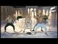 Los All Blacks bailan la ‘haka’ en el Patio de los Leones de la Alhambra de Granada