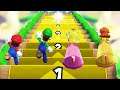 Mario Party 9 Step It Up - Mario vs Luigi vs Peach vs Daisy Master Difficulty Gameplay