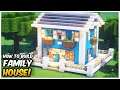 Minecraft: How to Build a Suburban House | Small Minecraft House Tutorial