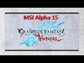 MSI Alpha 15 A3DD: Granblue Fantasy - Versus benchmark test (AMD Ryzen 7 3750H, Radeon RX 5500M)