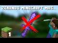 ZERANDO MINECRAFT MAS SEM ARMAS- Minecraft Desafio - Minecraft MCPE