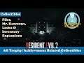 All Collectibles (Trophy/Achievement Related) - Resident Evil 2 (Remake)