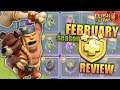 FEBRUARY SEASON GOLD PASS REVIEW || SANDYISON ||CLASH OF CLANS
