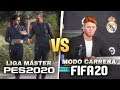 FIFA 20 MODO CARRERA VS LIGA MASTER PES 20 *probamos gameplay demo*