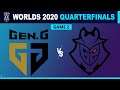 Gen.G vs G2 Esports Game 2 - Worlds 2020 Quarterfinals Day 4 - GEN vs G2 G2