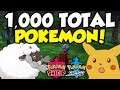 HUGE NEWS! 1000 TOTAL POKEMON WITH GENERATION 8 IN POKEMON SWORD AND SHIELD!