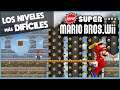 Los 10 NIVELES más DIFÍCILES de New Super Mario Bros Wii | N Deluxe