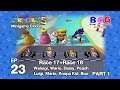 Mario Party 5 SS3 Minigame Circuit EP 23 - Waluigi, Wario, Daisy, Peach+Race 18 (Part 1)
