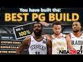 NBA2K21 HOW TO MAKE THE BEST POINT GUARD BUILD (Curry, Kyrie, Lillard TYPE BUILD)