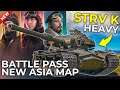 New STRV K, Asia Map, Battle Pass 2021 and Blueprint Exchange | World of Tanks News