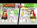 POBRE vs RICO CHALLENGE!! *SE BURLAN DE MI y LUEGO SE SORPRENDEN* en Roblox Adopt Me! 💔
