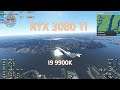 RTX 3080 Ti Microsoft Flight Simulator 2020 Max Setting 1440p intel i9 9900K New York