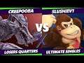 S@X 419 Losers Quarters - Creepooba (Ridley) Vs. SlushieV1 (Donkey Kong) Smash Ultimate SSBU