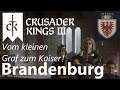 Crusader Kings 3 - Brandenburg | Vom Grafen zum Kaiser! #12 [Schwerer Start/Deutsch/Livestream]