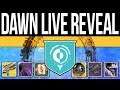 Destiny 2 | NEW ACTIVITY! Dawn LIVE REVEAL! Sundial Gameplay, DLC End-Game, Artifact & NEW Loot!