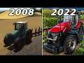 Evolution Of Farming Simulator 2008 - 2021