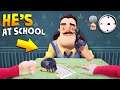 Forcing the Neighbor to ATTEND MY SCHOOL!!! | Hello Neighbor Gameplay (Mods)