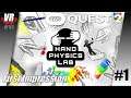 Hand Physics Lab VR / Oculus Quest 2 / Deutsch / First Impression / Spiele / Test / Quest 2021