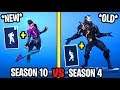 INFECTIOUS vs. ORANGE JUSTICE in Fortnite! NEW vs OLD DANCE/EMOTE! (Bass Boosted, Different Speed..)