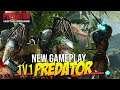 New Predator Hunting Grounds Gameplay "MARINE 1v1 PREDATOR! SMART GUN?" New Weapons!!