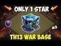🔥ONLY 1 STAR🔥 TH13 WAR BASES 2020 | Best Town Hall 13 War Base w/Replay | Clash of Clans #3