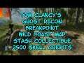 Tom Clancy's Ghost Recon Breakpoint Wild Coast Map Stash Collectible 2500 Skell Credits