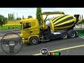 Transporting Heavy Vehicles Drive Simulator 2020 - Construction Cement Mixer - Android Gameplay #5